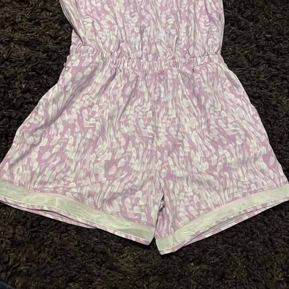 Zella Athletic ‘Purple Spectre Harley Texture’ Romper - Picture 4 of 8